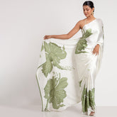 SUDHA NEW DESIGN LAUNCH In Floral Printed Saree – Elegant and Contemporary Ethnic Wear